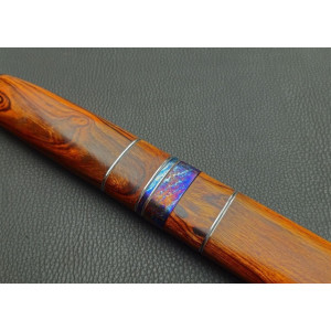 ПУЛЬСАР авторський ніж ручної роботи майстра Fomenko Knifes, сталь К390 в нержавіючому дамаску, 61-62 HRC. Photo 3